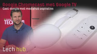 Google Chromecast met Google TV Review  Castdongle met media hub aspiraties [upl. by Chester]