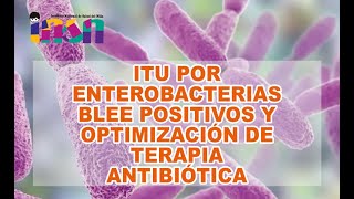 ITU por Enterobacterias BLEE Positivos y Optimización de Terapia Antibiótica  Telecapacitación INSN [upl. by Arbrab]