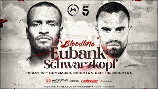 HARLEM EUBANK VS TIMO SCHWARZKOPF PRESS CONFERENCE LIVE [upl. by Puett399]