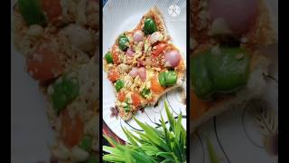 🍕🍕Easy Bread pizza in pan 🍕🔥shortsvideo recipe trending [upl. by Nueoht]