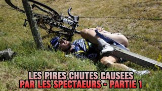 Les PIRES chutes causées par les spectateurs  Partie 1 [upl. by Ynitsed]