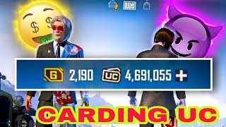 UC CARDING BGMIPUBG HOW TO BUY CARDING UC IN BGMI  BGMI CARDING UC UC CARDER BUY UNLIMITED UC [upl. by Shelbi864]