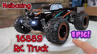 Haiboxing 16889 4WD 116 Brushless Waterproof Offroad Monster Truck RC Car RTR [upl. by Ethel]