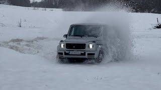 Mercedes GClass 400 D Offroad test [upl. by Fancy]