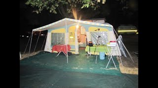 Caravan Tent set up video redone [upl. by Eiznek]