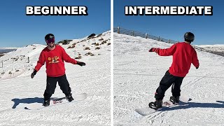 Beginner to Intermediate Snowboarder Progression [upl. by Raynard]