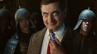 Snickers Mr Bean TV advert  Subtitled [upl. by Naliorf]