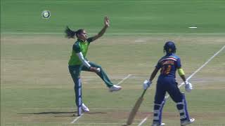 Harmanpreet Kaurs strokefilled 54 35 vs South Africa [upl. by Ffirahs]