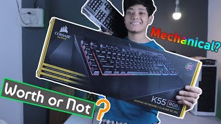 Corsair K55 RGB Keyboard Full Review  Should You Buy  Pros amp Cons [upl. by Jocelin524]