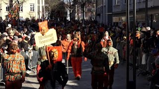 Der 44 Offenburger Narrentag Großer Umzug Live 27012024 [upl. by Enoed]