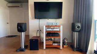 KEF LS50 with Sugden A21SE Sig After 50 hrs speakers runin [upl. by Innus465]