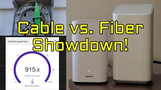 Cable vs Fiber Internet Showdown  Watch This Before You Make Your Choice [upl. by Anitan]