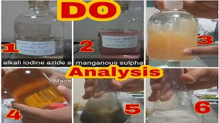 Dissolved oxygen analysis  DO  Winkler method   Sanjeet S Rawat ETPKnowledgeJunction [upl. by Sucam]