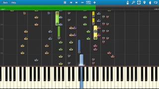 Offenbach  The CanCan Piano Tutorial  Synthesia  How to play [upl. by Sankaran]