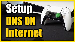 How to Change DNS Settings on PS5 Console Quick Method [upl. by Maible389]