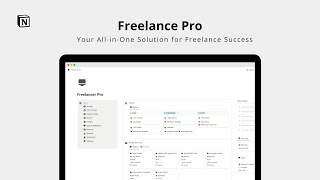 Supercharge Your Freelance Business with this Freelance Pro Notion Template  Walkthrough Video [upl. by Rebecca]