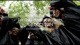 How to register in incision academy  لطلبة طب اكتوبر الفرقة الرابعة [upl. by Iow]