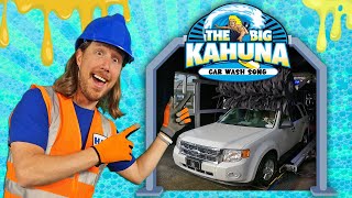 Car Wash Song for Kids  Washing the Car at the Carwash [upl. by Odlavu]