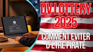 Dv lottery 2025  Comment Verifier Son Résultat Discrètement Dans Un Cyber [upl. by Ecnedac150]