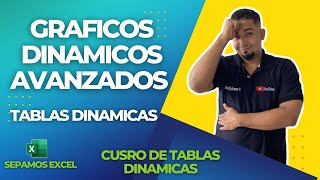 Como Crear Graficos Dinamicos Avanzados en Excel Tablas Dinamicas Cap 38 tablasdinamica excel [upl. by Chem622]