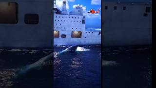 Ship Accident Fish Boat with fush Titanic ship DityaAngelSri ship [upl. by Luaped]