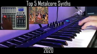 My Top 5 Metalcore Synth riffs of 2020 [upl. by Allwein]