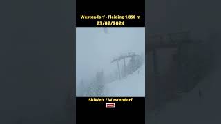 SkiWelt  Westendorf ⏩ Timelapse 100 jours [upl. by Kyl]