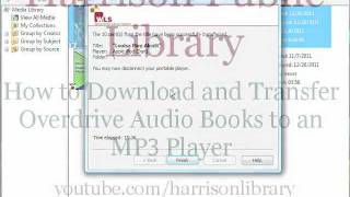 Download and Transfer Overdrive Audio Books [upl. by Lopez]