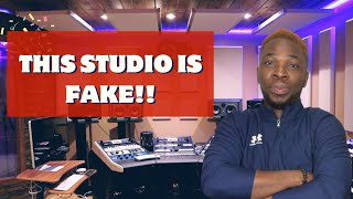 How I Create a fake YouTube studio background for my videos [upl. by Meredi]