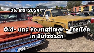 Old und Youngtimer  Treffen in Butzbach 05 Mai 2024 Butzbach Hessen Germany [upl. by Joy]