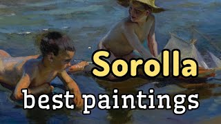 JOAQUÍN SOROLLA  Best paintings [upl. by Zurkow]