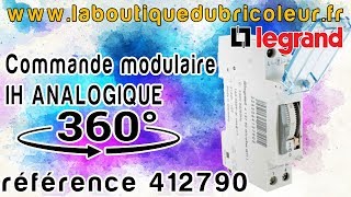 Horloge analogique programmable 412790 sur laboutiquedubricoleur [upl. by Mcclish]