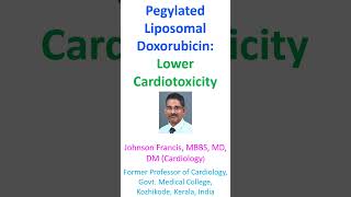 Pegylated Liposomal Doxorubicin Lower Cardiotoxicity [upl. by Philcox]