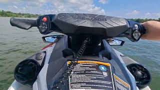 2024 seadoo Gtx 300 limited fun ride at the lake [upl. by Odnalref848]