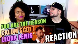 Calum Scott x Leona Lewis  You Are The Reason  Live  The One Show  REACTION [upl. by Tnecillim]