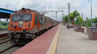 Amrit Bharat livery wap7 12358 Amritsar Kolkata Durgiana Sf Express Skipped Balarambati 🔥💥💥🔥 [upl. by Ajak52]