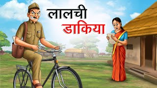 लालची डाकिया  LALCHI DAKIYA  HINDI KAHANIYA  HINDI STORIES [upl. by Magena]