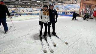 Skiing at the Snowdome Jan 2024 Rooksy [upl. by Adnavoj]