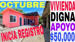 PROYECTO DE VIVIENDA DIGNA CAMBIA TU CASA REGISTRO Y REQUISITO OCTUBRE 2024 [upl. by Ahsenra]