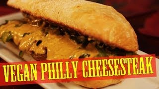 Philly Cheesesteak Recipe  Vegan  The Vegan Zombie [upl. by Randi]