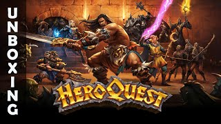 Unboxing HeroQuest 2021 FR [upl. by Nennahs598]