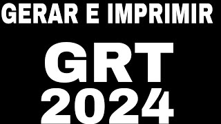 TAXA DE LICENCIAMENTO GRT 2024 [upl. by Kcirad162]