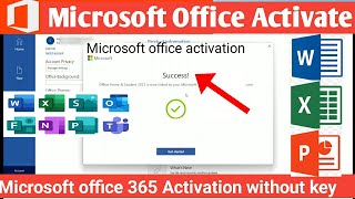 microsoft office 365 activation without key  Microsoft office Activation  Microsoft office Update [upl. by Nileak]