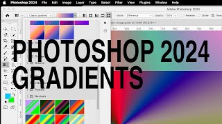 Photoshop Gradients 2024 Tutorial [upl. by Carlyle]