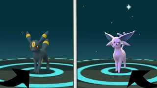 POKEMON GO GEN 2 0572 HACK  TRICK EEVEE EVOLUTIONS INTO UMBREON amp ESPEON [upl. by Bilski783]