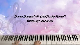 Day By Day and with Each Passing Moment  Hymn Piano Cover Piano Instrumental with Lyrics [upl. by Eislrahc]