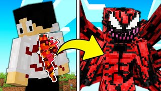 Me Transforme En CARNAGE En Minecraft [upl. by Wernda]