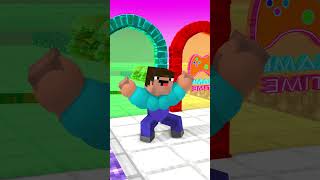 BODY BUILDER LOVE RUN WINS Aphmau CUTE GIRLFRIEND  AARON VS DERP shorts fypシ゚ minecraft aphmau [upl. by Rieger]