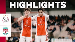 Ajax U18s score TEN  GOALS against Liverpool 🤯  Highlights Ajax O18  Liverpool O18  Friendly [upl. by Cloots643]