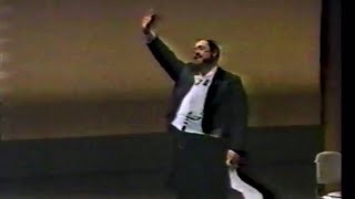 Luciano Pavarotti “E lucevan le stelle” Recital in Tokyo 1977 [upl. by Octave707]